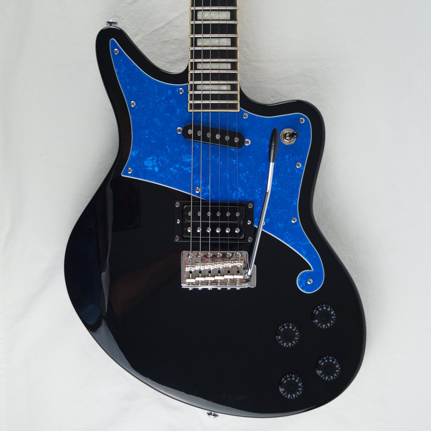 D'Angelico Premier Bedford - 2018 - Black, Schwarz