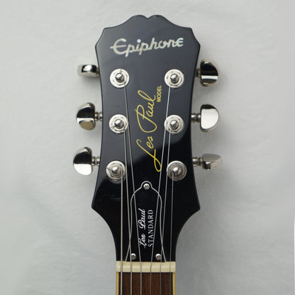 Epiphone Les Paul Standard - 2018 - Ebony, Schwarz