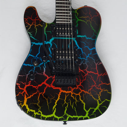 LTD Eclipse 87 - 2022 - Rainbow Crackle - Linkshänder, Left Hand, Lefty, LH