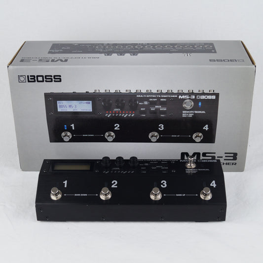 BOSS MS-3 Multi Effects Switcher - Mit Originalkarton, Netzteil und Bedienungsanleitung
