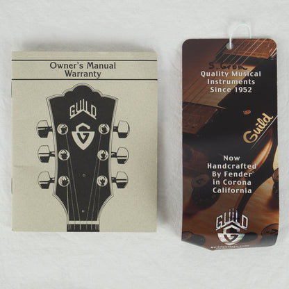 Guild D25 - USA 2003 - Amber, Braun - Dreadnought - Mit Koffer