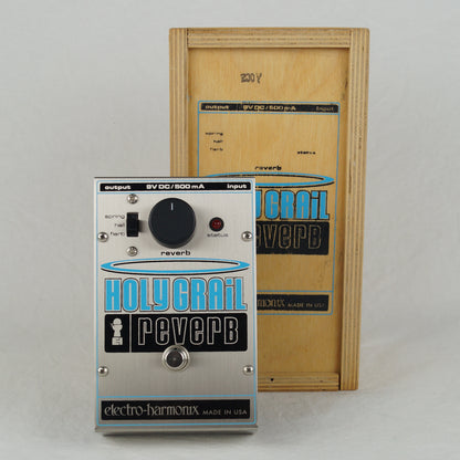 Electro-Harmonix Holy Grail Reverb - Hall - In Holzbox mit Netzteil