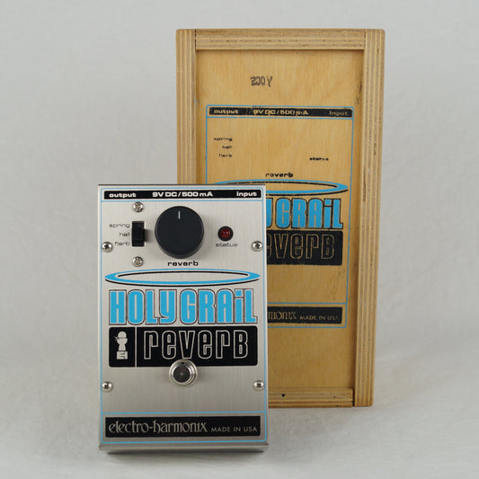 Electro-Harmonix Holy Grail Reverb - Hall - In Holzbox mit Netzteil