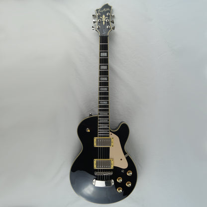 Hagstrom Super Swede - Black, Schwarz