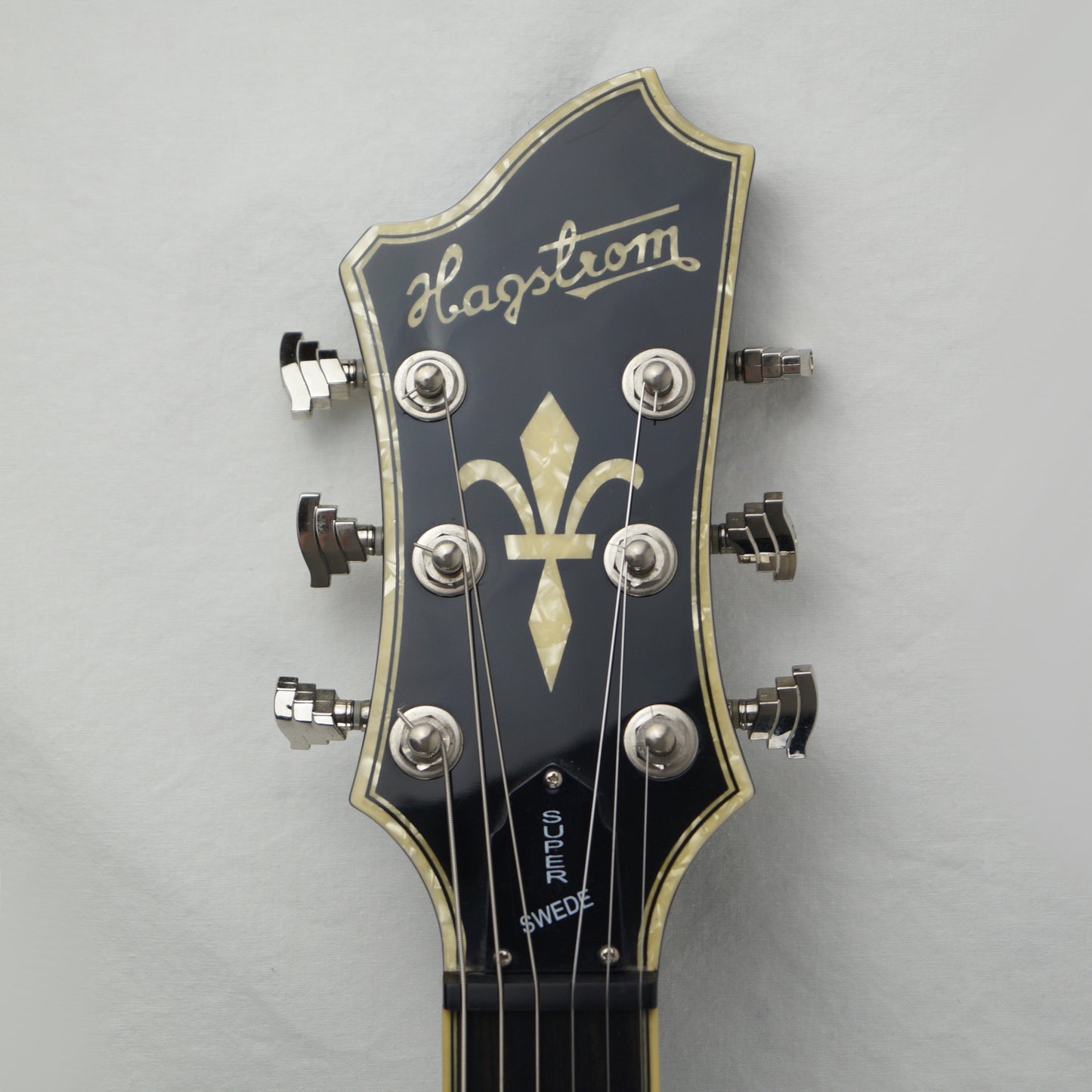 Hagstrom Super Swede - Black, Schwarz