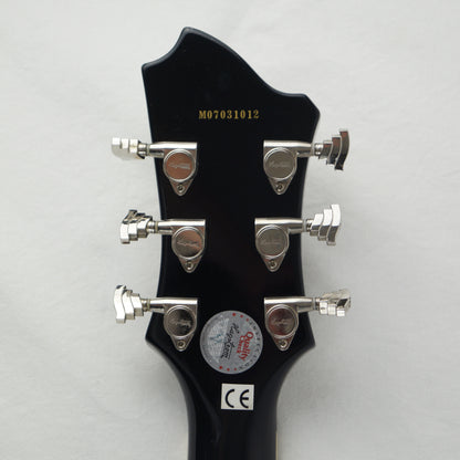 Hagstrom Super Swede - Black, Schwarz