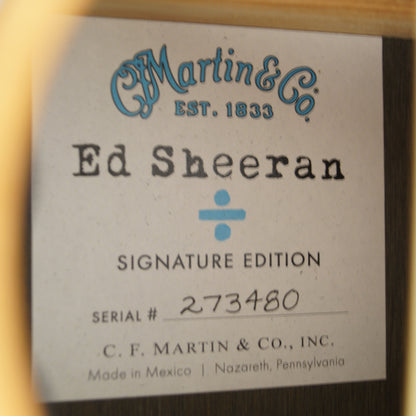 Martin LX1E Divide - 2017 - Little Martin - Ed Sheeran Signature - Mit Gigbag