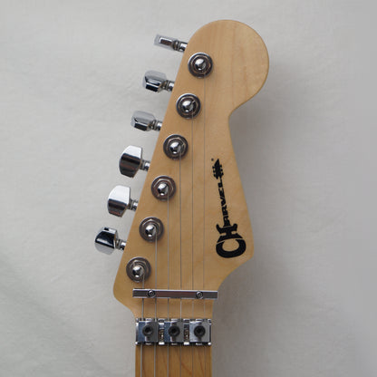 Charvel Pro Mod San Dimas Style 1 HH FR - 2022 - Snow White, Weiß - Mit Softcase