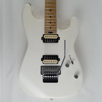 Charvel Pro Mod San Dimas Style 1 HH FR - 2022 - Snow White, Weiß - Mit Softcase