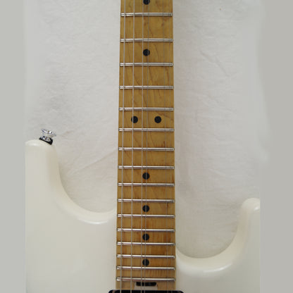 Charvel Pro Mod San Dimas Style 1 HH FR - 2022 - Snow White, Weiß - Mit Softcase