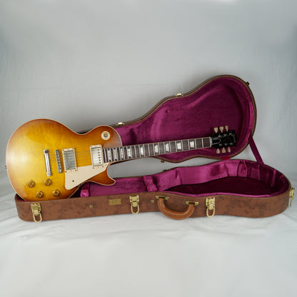 Gibson Custom Shop 1958 Les Paul Standard Reissue - R8 - USA 2013 - Sunrise Tea Burst VOS - Mit Koffer