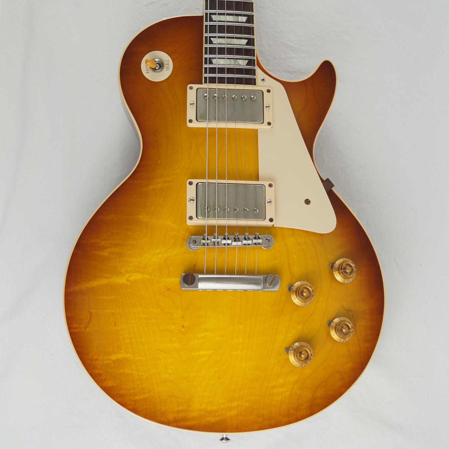 Gibson Custom Shop 1958 Les Paul Standard Reissue - R8 - USA 2013 - Sunrise Tea Burst VOS - Mit Koffer