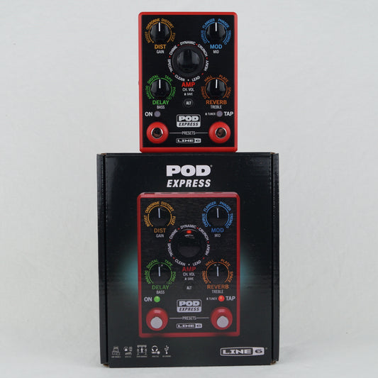 Line6 POD Express Guitar - Multieffektgerät - Mit Originalkarton und Bedienungsanleitung