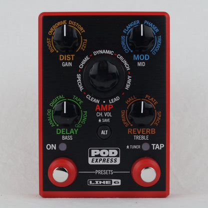 Line6 POD Express Guitar - Multieffektgerät - Mit Originalkarton und Bedienungsanleitung