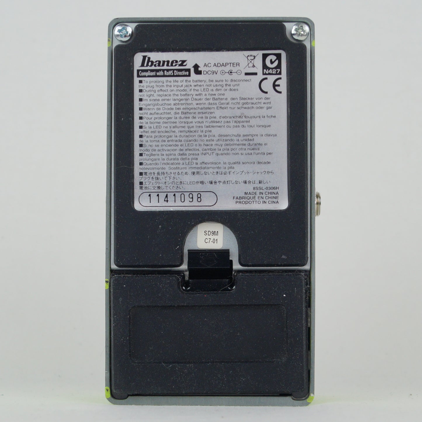 Ibanez SD9M Sonic Distortion Mod