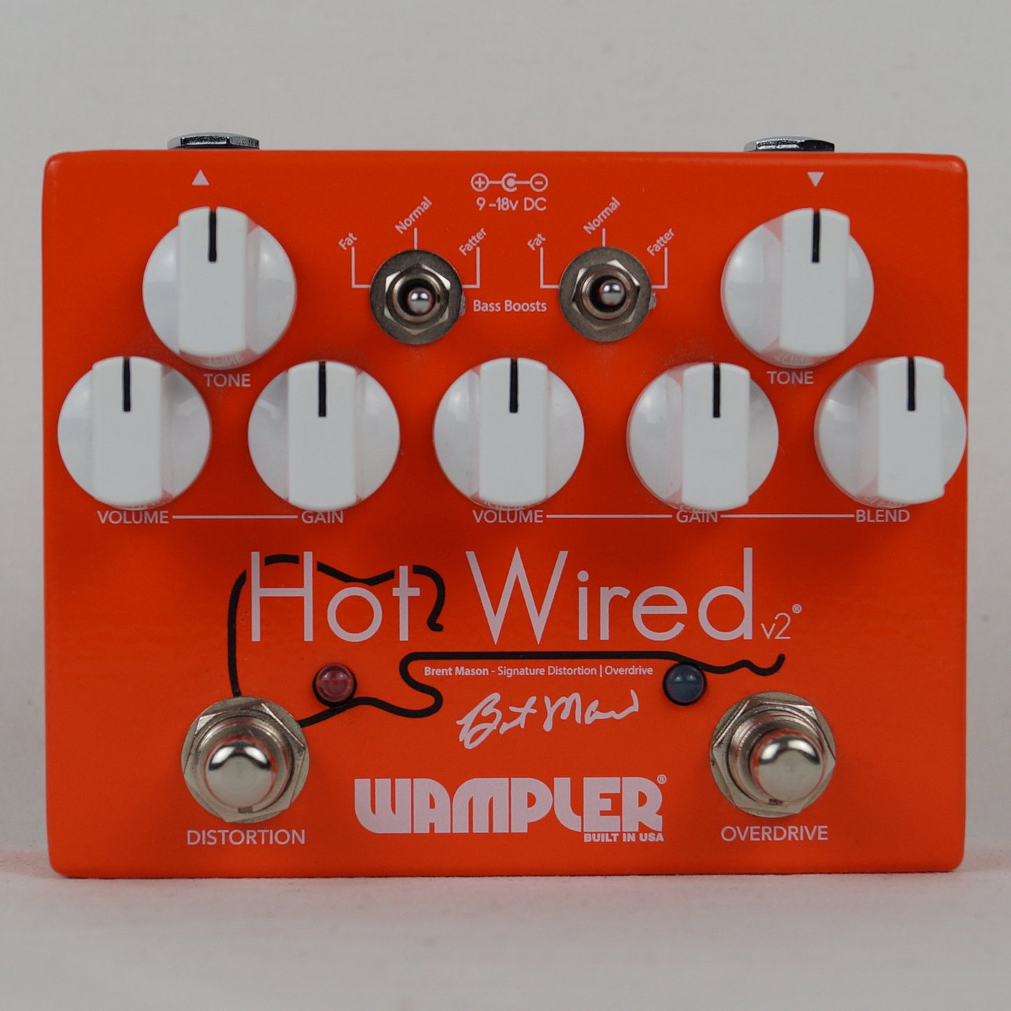 Wampler Hot Wired V2 - Mit Originalkarton und Bedienungsanleitung