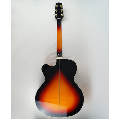 Takamine GJ72CE-BSB Jumbo Cutaway Acoustic/Electric Guitar - Gloss Brown Sunburst