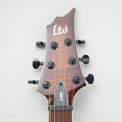 ESP LTD H-200 FM - 2022 - Dark Brown Sunburst