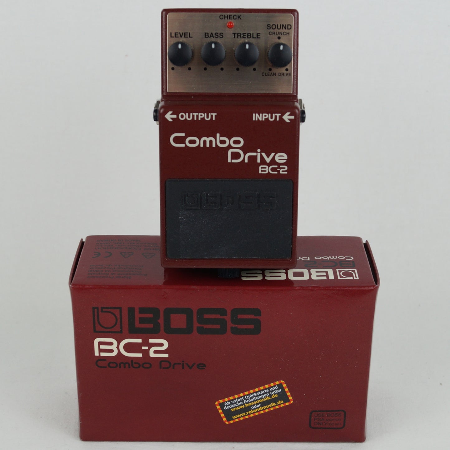 Boss BC-2 Combo Drive - Verzerrer, Overdrive - Mit Originalkarton