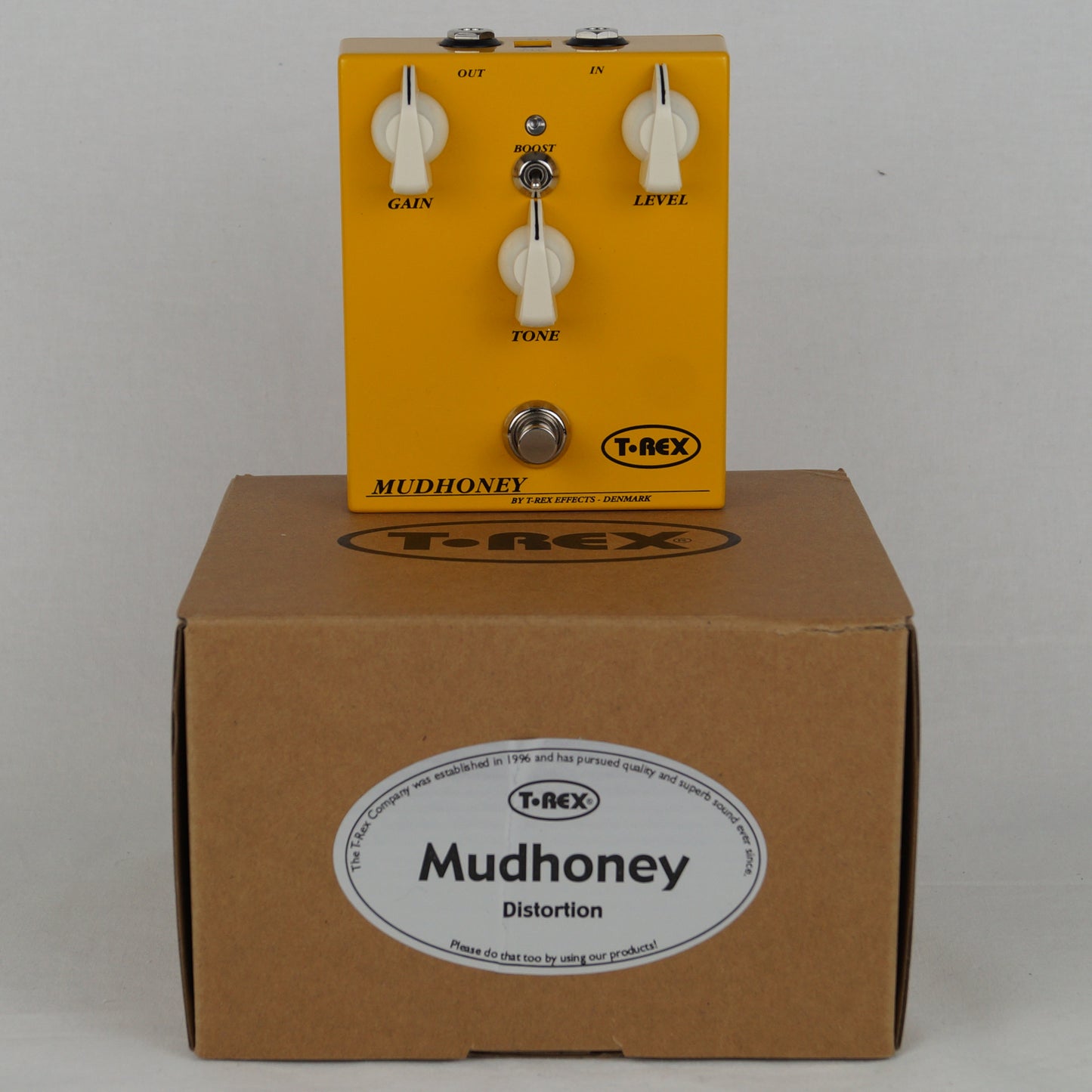 T-Rex Mudhoney - Verzerrer, Distortion - Mit Originalkarton und Bedienungsanleitung