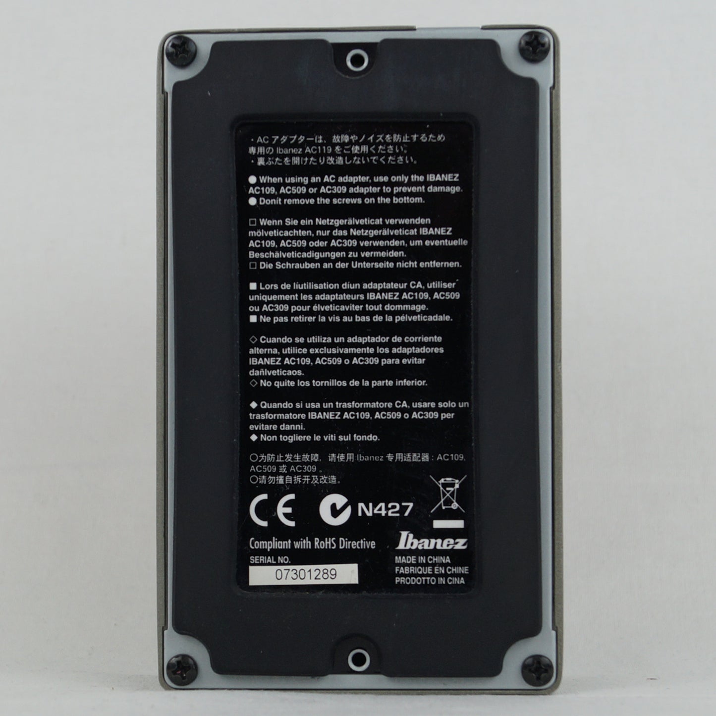 Ibanez TC7 Tri-Mode Chorus - Original box and manual included