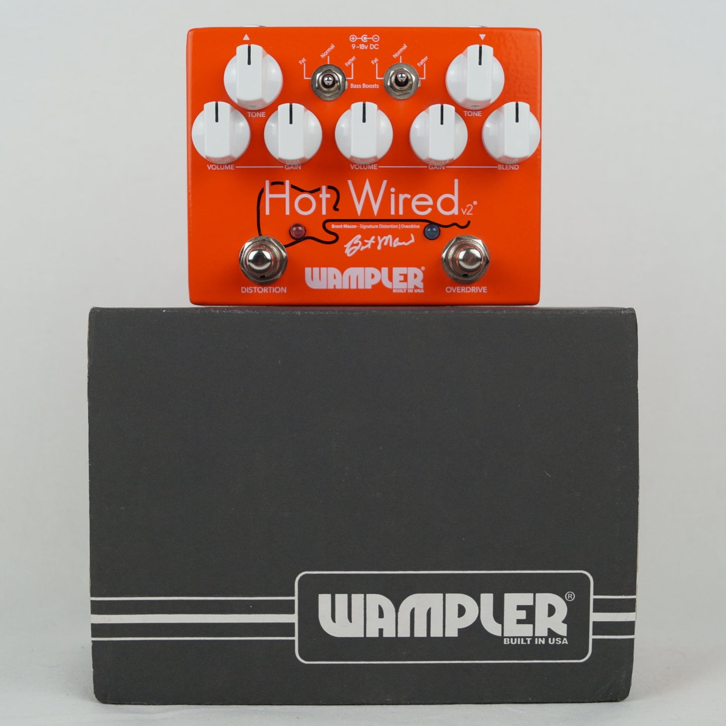 Wampler Hot Wired V2 - Mit Originalkarton und Bedienungsanleitung